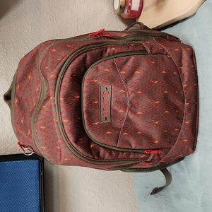 Women's Dakine Brown/Red/Orange Large Backpack